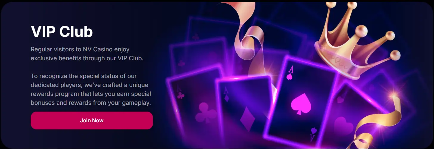 NV Casino VIP Club — cashback per niveau en persoonlijke service voor loyale spelers